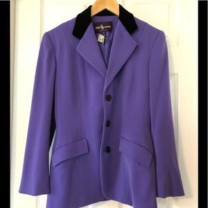 COPY - Ralph Lauren purple collection- blazer sz 4